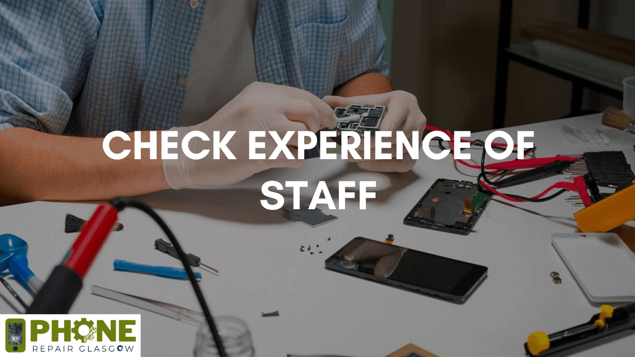 Check Experience of Staff