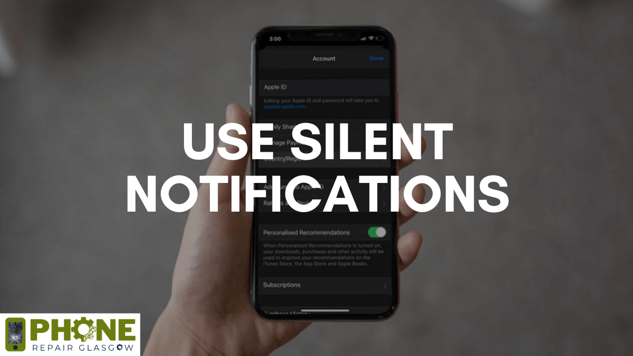 Use Silent Notifications