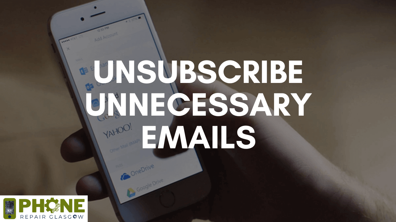 Unsubscribe Unnecessary Emails