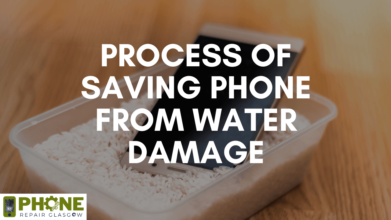 Process of Saving Phone from Water Damage