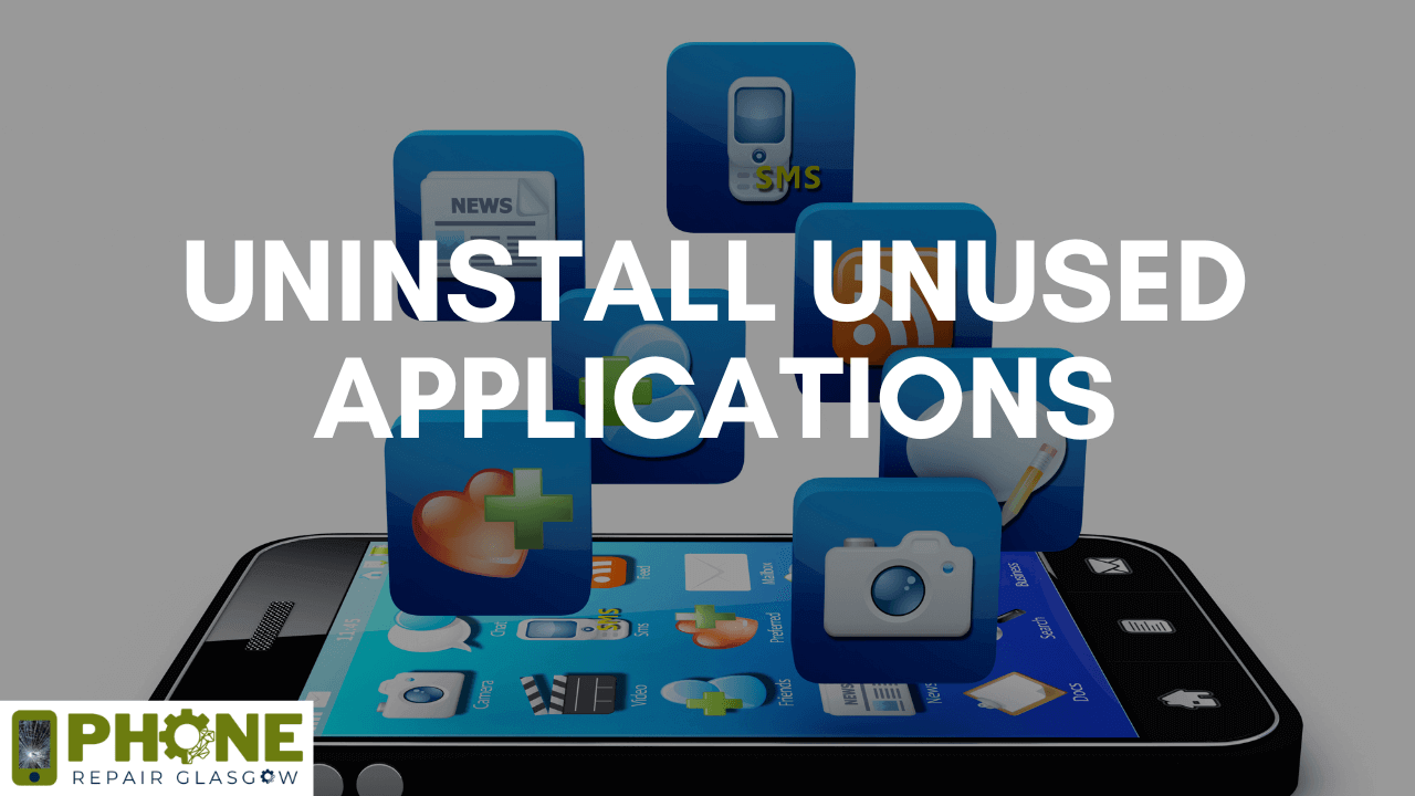 Uninstall Unused Applications