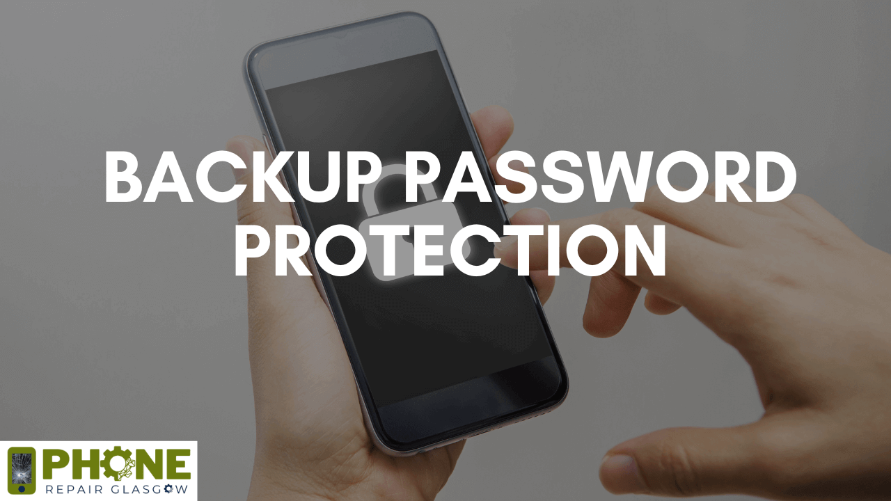 Backup Password Protection