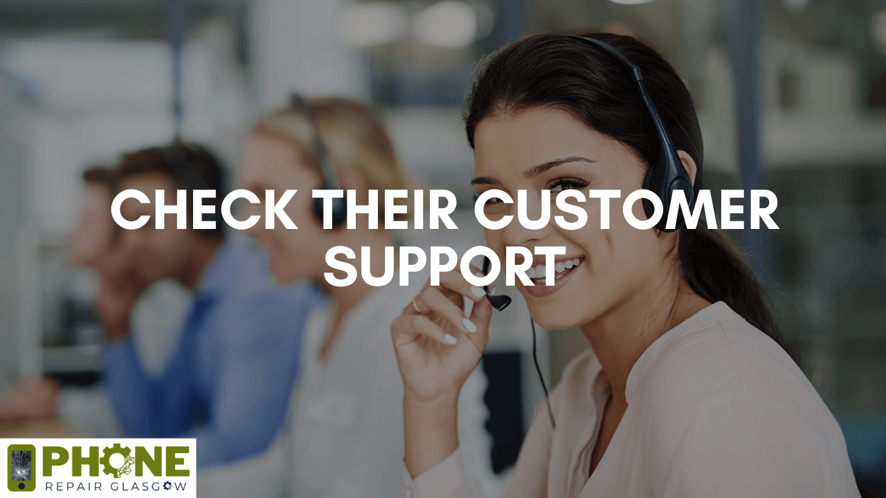 Check their Customer Support