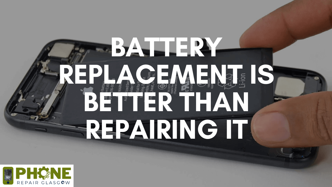 Battery Replacement is Better than Repairing It