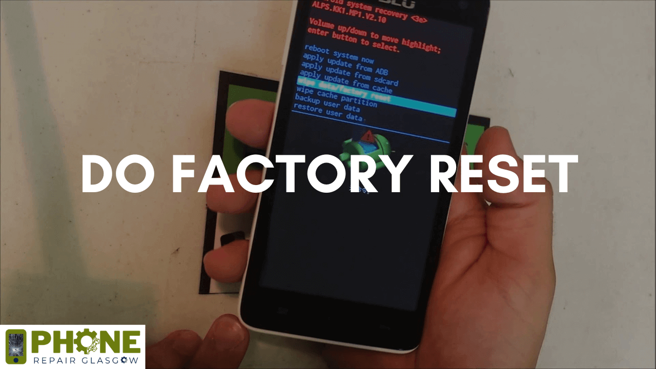 Do Factory Reset