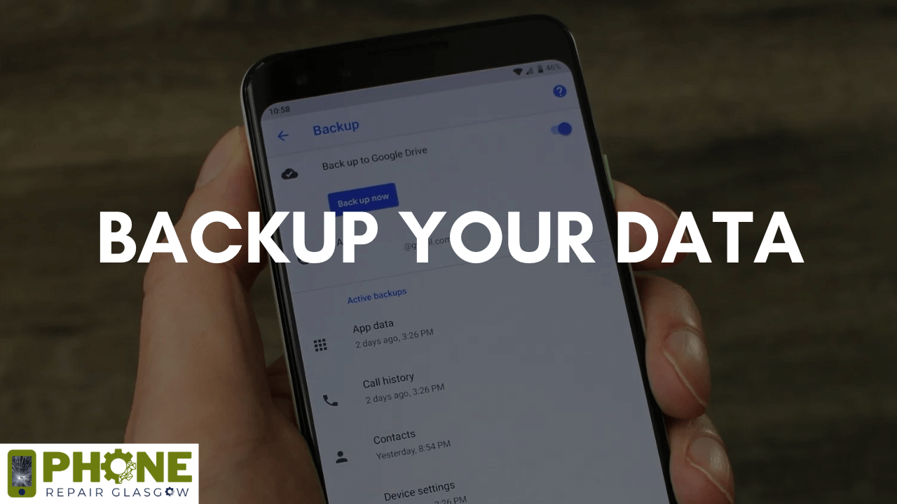 Backup your Data