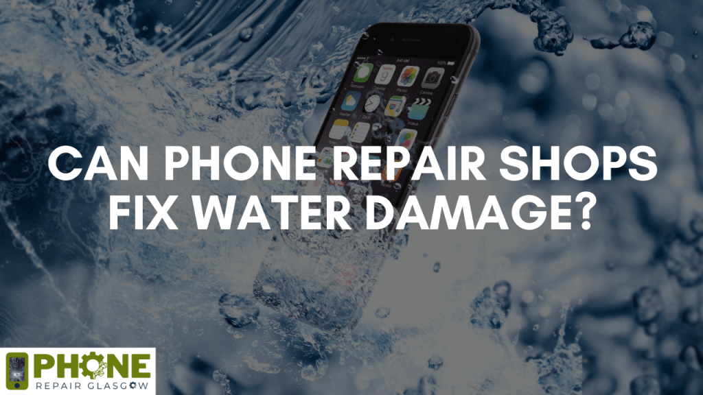 Can phone repair shops fix water damage?